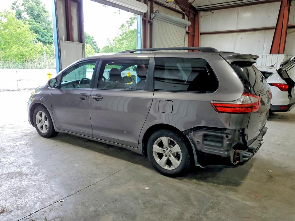2015 Toyota Sienna VIN 5TDKK3DC2FS622968 COPART salvage auction — REAR END, Ny - Mv-907A Salvage Certificate, sold $1,350 on 2026-07-13 (photo 2)