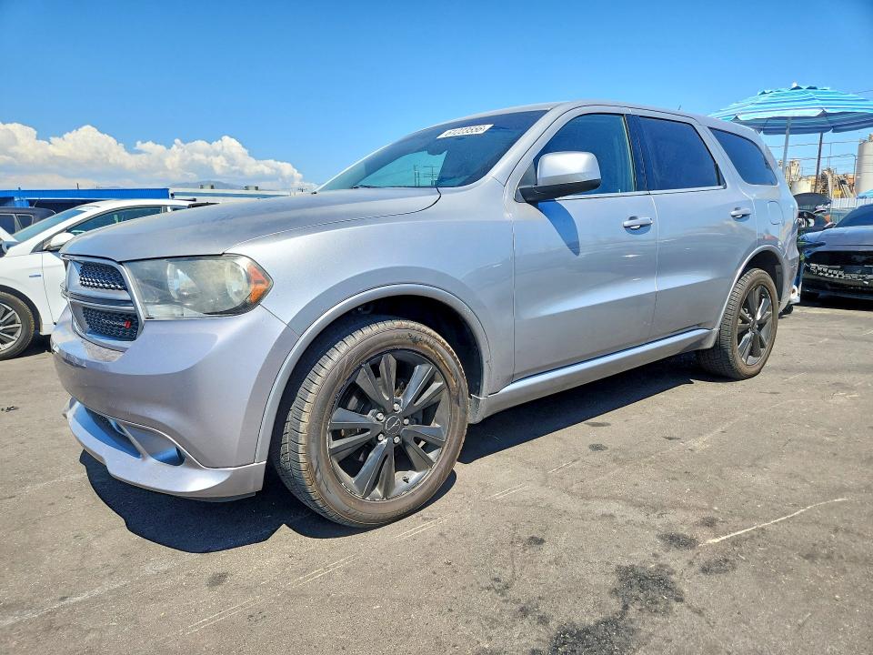 2013 Dodge Durango VIN 1C4RDHAG9DC699400 COPART salvage auction — MINOR DENT/SCRATCHES, Ca - Dis/Dlr/Exp Only Clean Title, sold $850 on 2026-07-27 (photo 1)