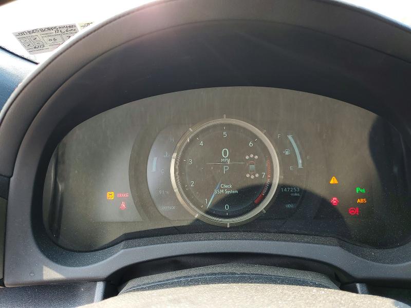 2015 Lexus Rc VIN JTHSE5BC7F5004880 COPART salvage auction — FRONT END, PA - CERTIFICATE OF SALVAGE, sold $175 on 2026-07-31 (photo 9)