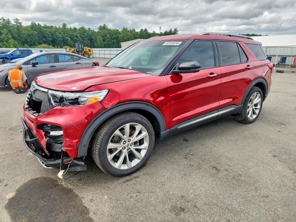 2021 Ford Explorer VIN 1FM5K8HC4MGA68503 — COPART salvage auction photo