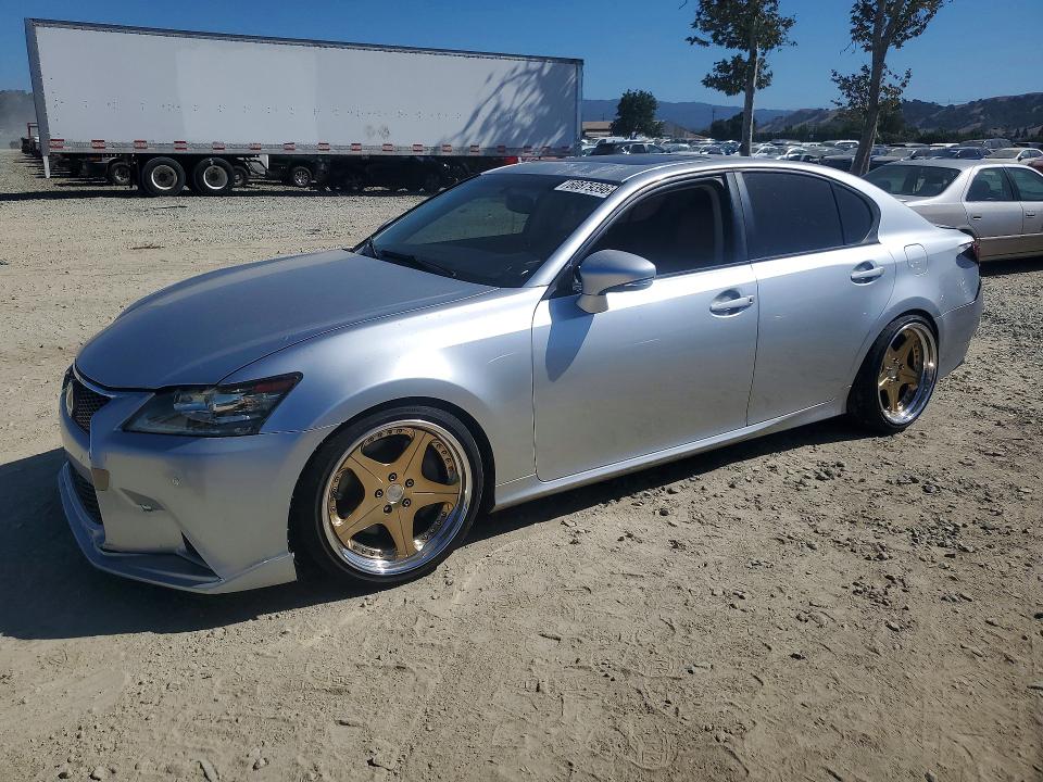 2013 Lexus Gs VIN JTHBE1BL7D5001337 COPART salvage auction — REAR END, CA - SALVAGE CERTIFICATE, sold $875 on 2026-07-30 (photo 1)