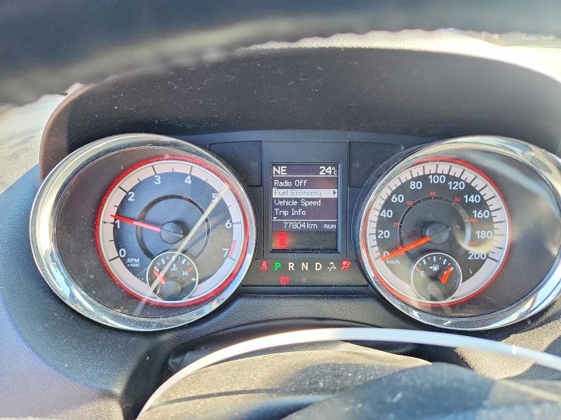 2019 Dodge Caravan VIN 2C4RDGCG9KR796026 COPART salvage auction — FRONT END, Ab - Bos - Salvage, sold $7,400 on 2026-08-13 (photo 9)