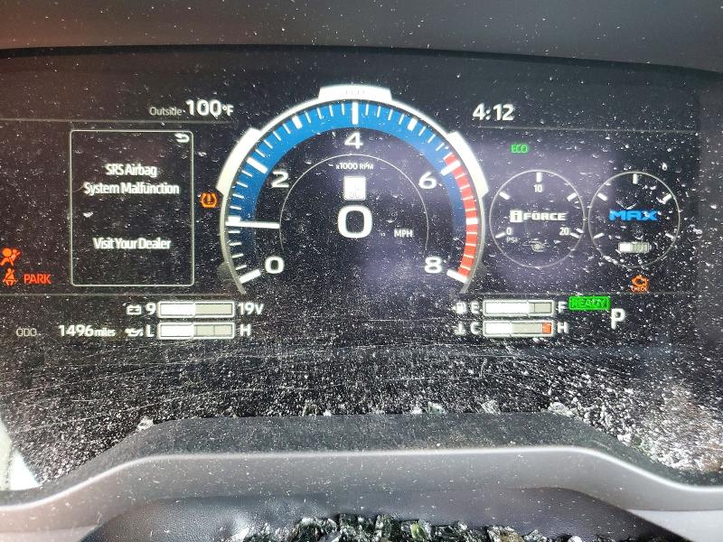 2026 Toyota Sequoia VIN 7SVAAABA4TX095256 COPART salvage auction — ROLLOVER, Oh - Cert Of Title-Salvage, sold $39,000 on 2026-10-09 (photo 9)