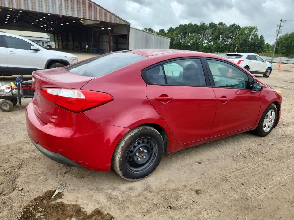 2016 Kia Forte VIN KNAFK4A60G5445640 COPART salvage auction — FRONT END, La - Certificate Of Title (P), sold $875 on 2026-07-31 (photo 3)