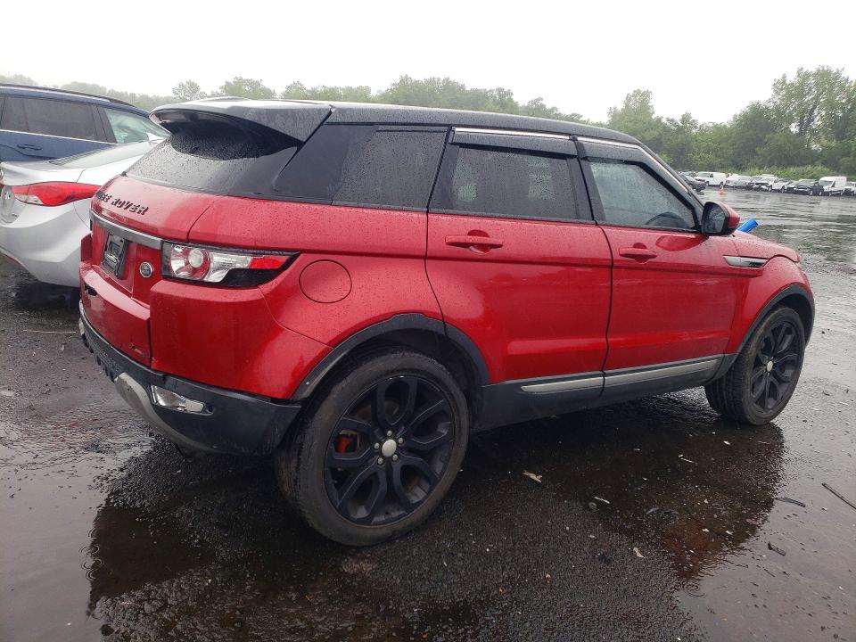 2015 Land rover Range rover evoque VIN SALVP2BG0FH021473 COPART salvage auction — REAR END, Ct - Cert Of Title-Salvage, sold $2,550 on 2026-08-21 (photo 3)