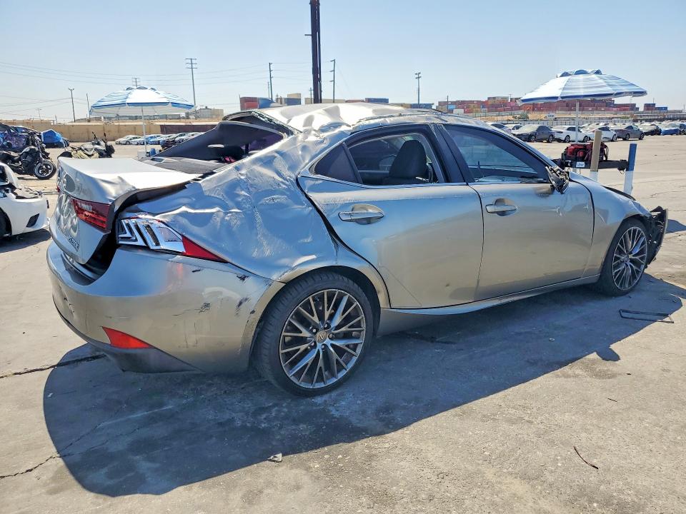 2016 Lexus Is VIN JTHBA1D2XG5011512 COPART salvage auction — ROLLOVER, Ca - Salvage Certificate, sold $1,000 on 2026-07-29 (photo 3)