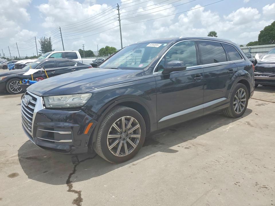 2017 Audi Q7 VIN WA1LAAF71HD049632 COPART salvage auction — SIDE, FL - CERT OF TITLE SLVG REBUILDABLE, sold $3,650 on 2026-07-22 (photo 1)