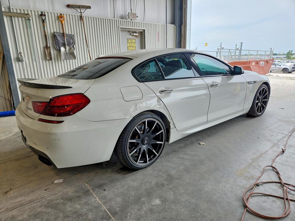 2014 BMW 6er VIN WBA6B2C56ED129672 COPART salvage auction — REAR END, Ne - Cert Of Title-Salvage, sold $4,500 on 2026-07-14 (photo 3)