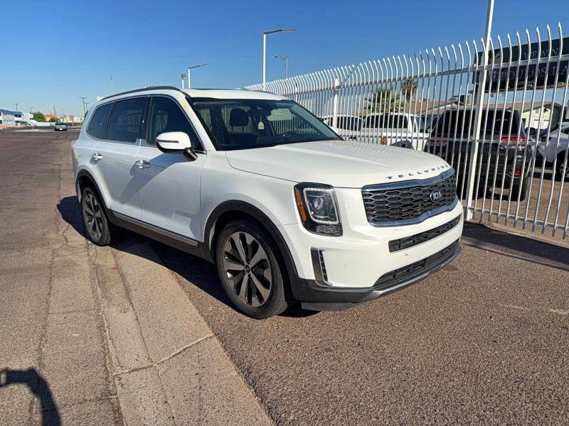 2020 Kia Telluride VIN 5XYP64HC7LG044935 COPART salvage auction — MINOR DENT/SCRATCHES, Az - Cert Of Title - Salvage (P), sold $5,000 on 2026-07-13 (photo 1)