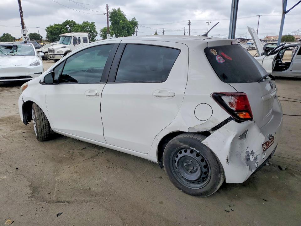2017 Toyota Yaris VIN VNKKTUD33HA084694 COPART salvage auction — REAR END, CA - SALVAGE CERTIFICATE, sold $2,150 on 2026-07-23 (photo 2)