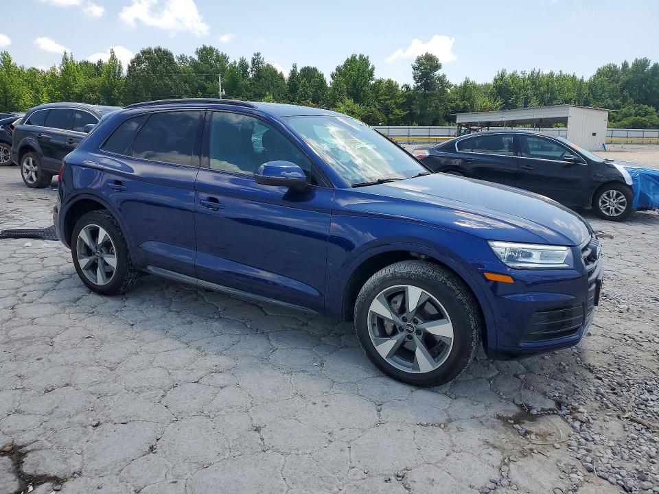 2020 Audi Q5 VIN WA1ANAFY3L2083838 COPART salvage auction — FRONT END, Tn - Salvage Certificate, sold $8,800 on 2026-08-27 (photo 4)