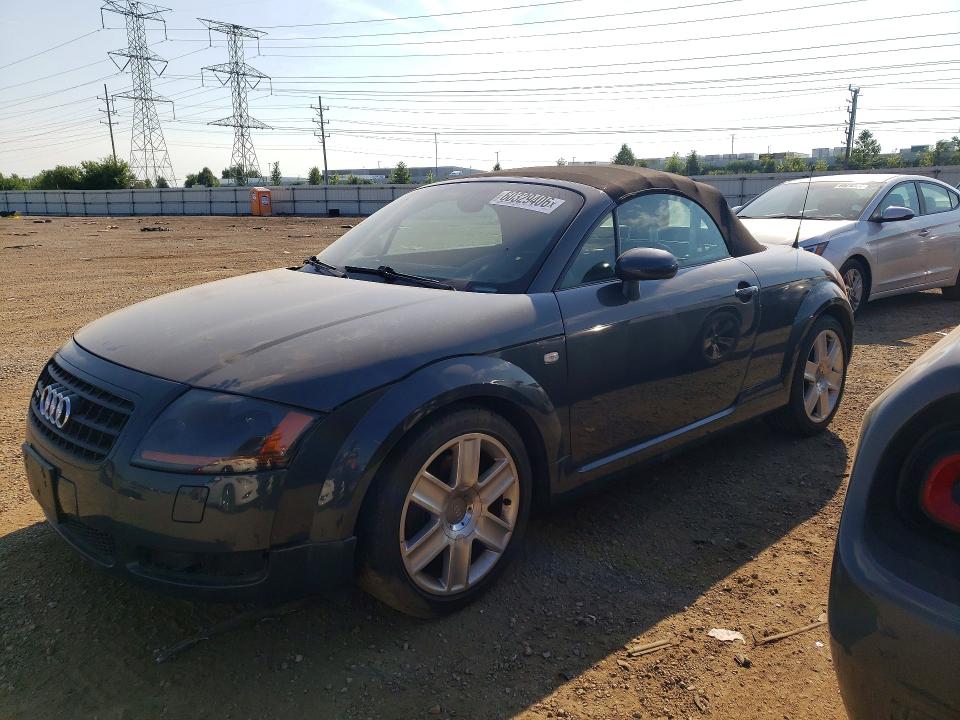 2004 Audi Tt VIN TRUUT28N741005495 COPART salvage auction — MECHANICAL, Il - Certificate Of Title, sold $325 on 2026-07-28 (photo 1)