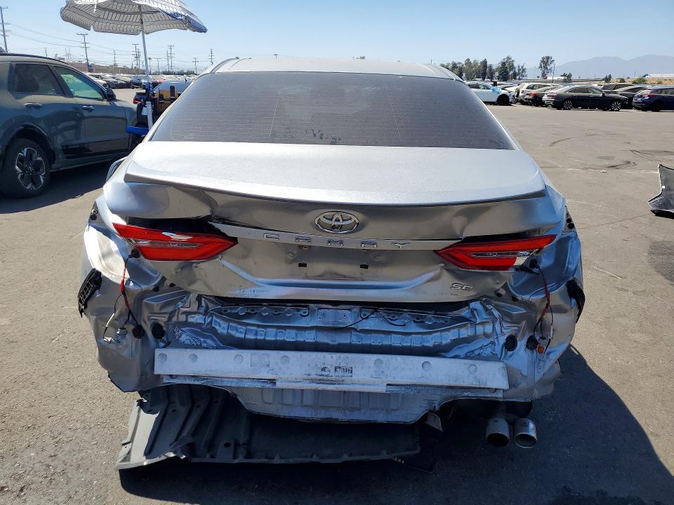 2018 Toyota Camry VIN JTNB11HK0J3024392 COPART salvage auction — REAR END, Ca - Salvage Certificate, sold $4,250 on 2026-07-27 (photo 6)