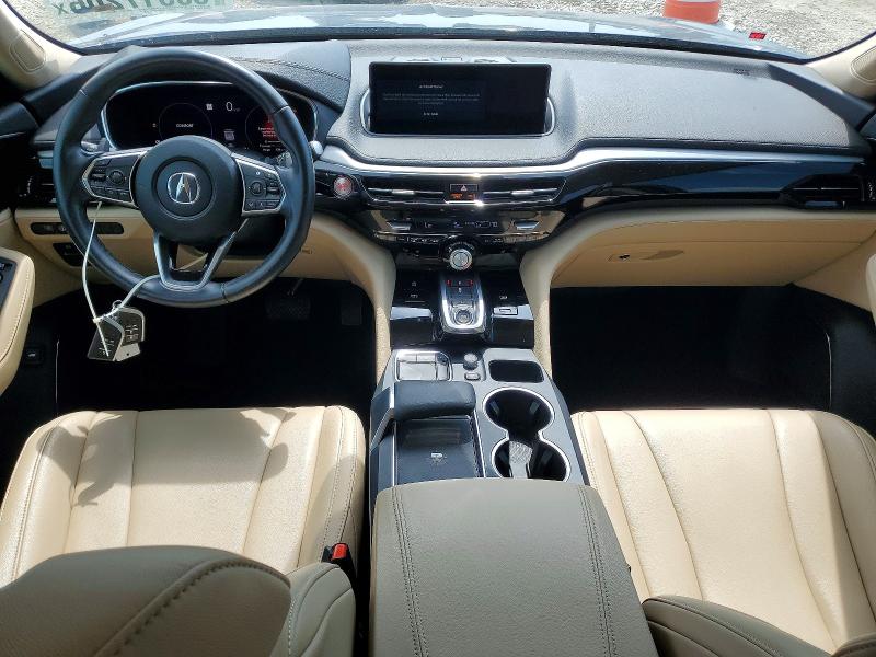 2022 Acura Mdx VIN 5J8YD9H30NL010867 COPART salvage auction — WATER/FLOOD, Tx - Salvage Title-Flood Damage, sold $15,100 on 2026-08-24 (photo 8)