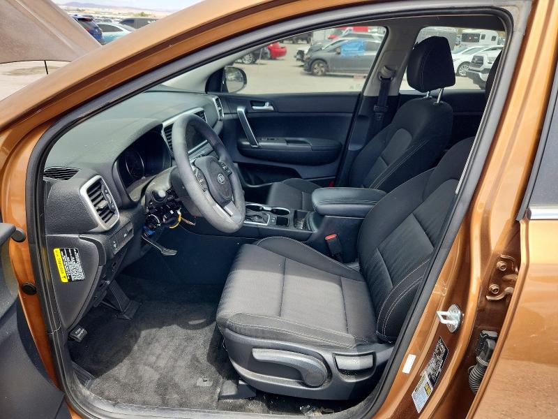 2021 Kia Sportage VIN KNDPM3AC8M7861940 COPART salvage auction — VANDALISM, Az - Cert Of Title - Salvage, sold $1,600 on 2026-07-28 (photo 7)