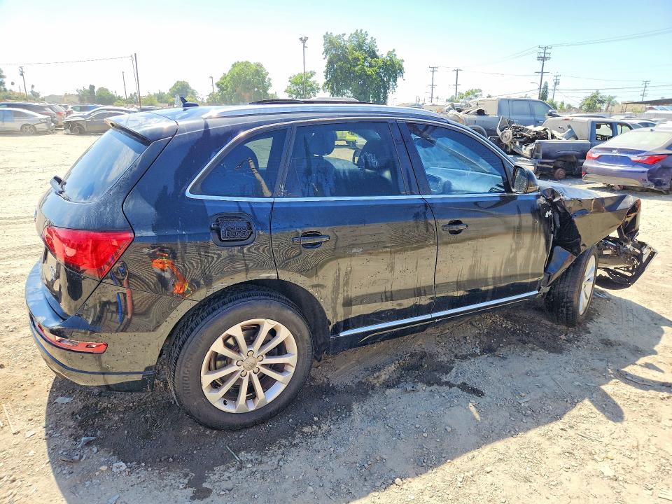 2013 Audi Q5 VIN WA1LFAFP1DA101158 COPART salvage auction — FRONT END, CA - DIS/DLR/EXP APP FOR DUP CLEAN, sold $375 on 2026-07-27 (photo 3)
