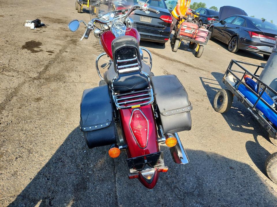 2005 Honda Vtx1300 VIN 1HFSC523X5A212741 COPART salvage auction — NORMAL WEAR, Pa - Cert Of Title, sold $1,250 on 2026-07-07 (photo 4)