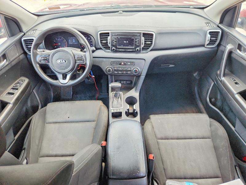 2019 Kia Sportage VIN KNDPMCAC3K7605248 COPART salvage auction — FRONT END, MS - CERTIFICATE OF TITLE, sold $2,000 on 2026-07-16 (photo 8)