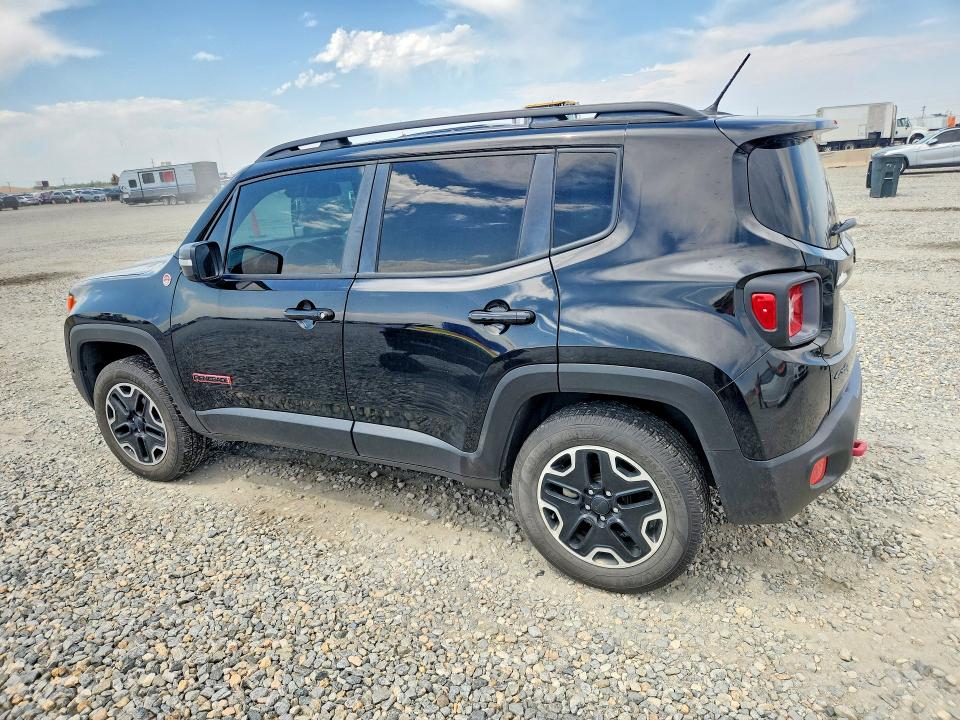 2016 Jeep Renegade VIN ZACCJBCT9GPD13418 COPART salvage auction — HAIL, Co - Certificate Of Title, sold $1,600 on 2026-08-04 (photo 2)