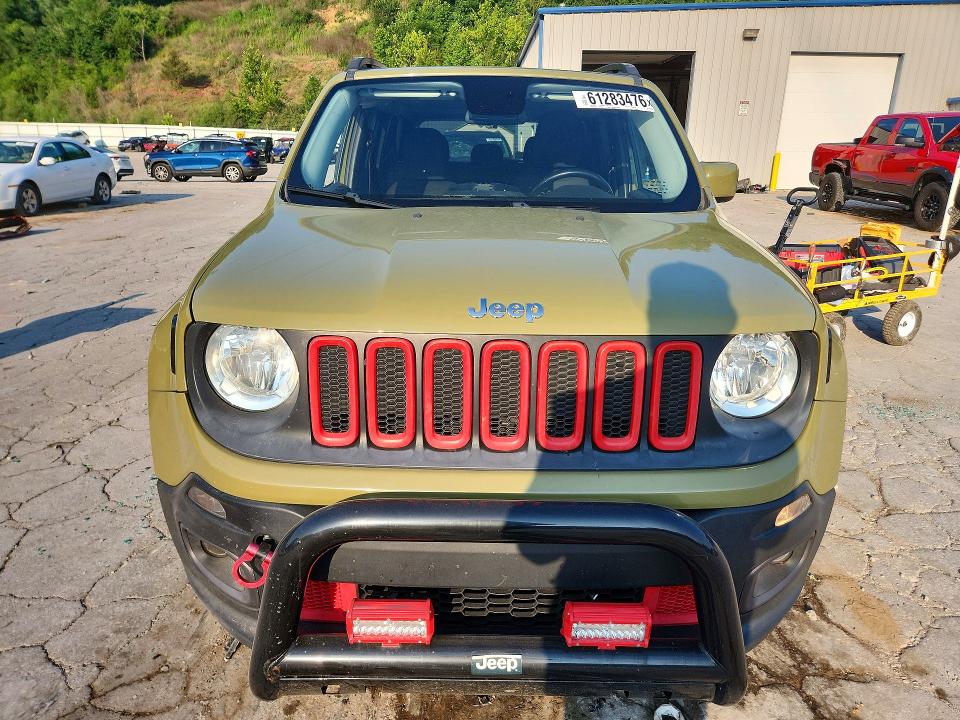2015 Jeep Renegade VIN ZACCJBBT0FPB76548 COPART salvage auction — SIDE, Oh - Cert Of Title-Salvage, sold $175 on 2026-08-20 (photo 5)