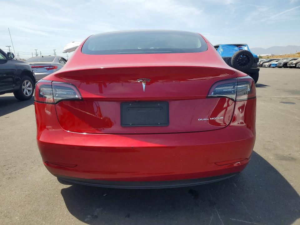 2021 Tesla Model 3 VIN 5YJ3E1EB5MF089859 COPART salvage auction — MINOR DENT/SCRATCHES, Az - Dis/Dlr/Exp Only Clean Title, sold $8,000 on 2026-07-29 (photo 6)