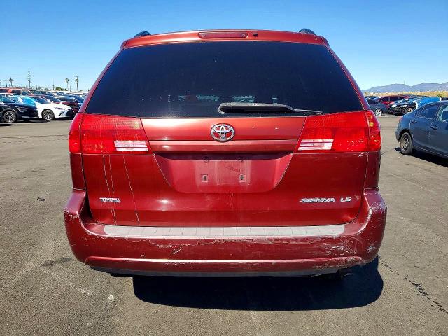 2004 Toyota Sienna VIN 5TDZA23C54S085152 COPART salvage auction — FRONT END, CA - LIEN PAPERS-SALVAGE OR AC, sold $500 on 2026-07-27 (photo 6)