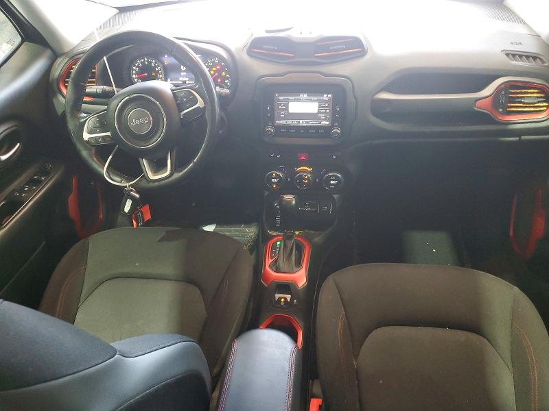 2017 Jeep Renegade VIN ZACCJBCB9HPE45717 COPART salvage auction — FRONT END, Pa - Certificate Of Salvage, sold $2,700 on 2026-08-13 (photo 8)