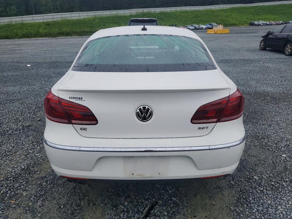 2013 Volkswagen Passat cc VIN WVWBN7AN3DE556440 COPART salvage auction — FRONT END, Nc - Salvage Certificate Of Title, sold $850 on 2026-08-27 (photo 6)