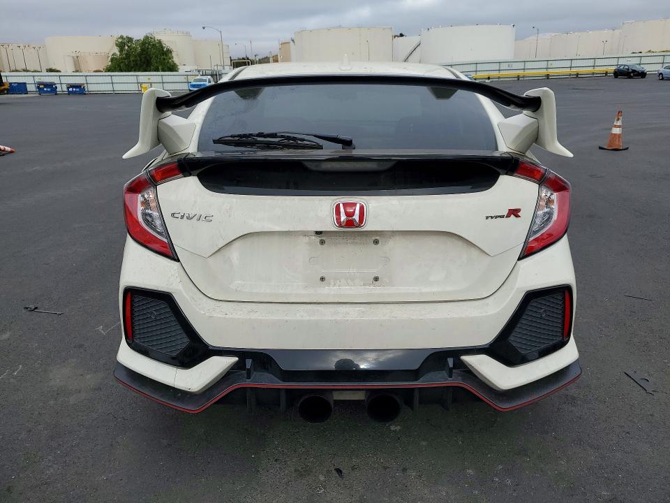 2018 Honda Civic VIN SHHFK8G77JU203913 COPART salvage auction — VANDALISM, Ca - Salvage Certificate, sold $70 on 2026-07-29 (photo 6)