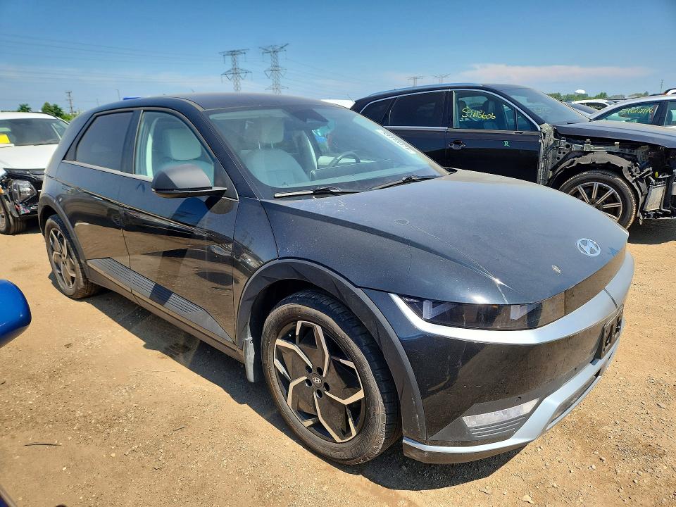 2023 Hyundai Ioniq 5 VIN KM8KNDAF9PU207859 COPART salvage auction — SIDE, Il - Salvage Certificate, sold $4,650 on 2026-07-30 (photo 4)