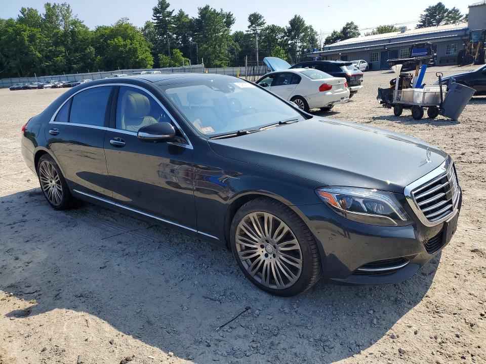 2016 Mercedes-benz S-klasse VIN WDDUG8FB4GA246385 COPART salvage auction — WATER/FLOOD, Ma - Cert Of Title-Reconstrctd Fld, sold $8,300 on 2026-08-10 (photo 4)