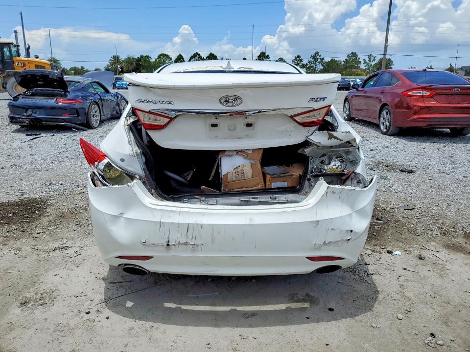 2013 Hyundai Sonata VIN 5NPEC4AB0DH651111 COPART salvage auction — REAR END, Salvage Title, sold $450 on 2026-07-24 (photo 6)