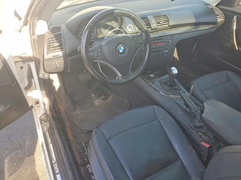 2010 BMW 1 series VIN WBAUP9C54AVL89283 COPART salvage auction — FRONT END, Or - Certificate Of Title (P), sold $625 on 2026-07-27 (photo 8)