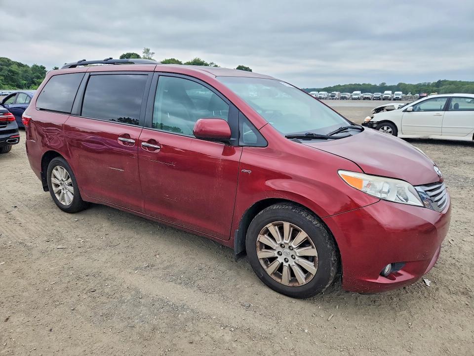 2016 Toyota Sienna VIN 5TDDK3DC7GS145495 COPART salvage auction — SIDE, Ma - Certificate Of Title, sold $125 on 2026-07-29 (photo 4)