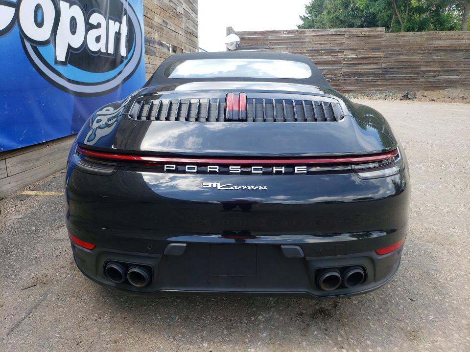 2021 Porsche 911 VIN WP0CA2A92MS239269 COPART salvage auction — MINOR DENT/SCRATCHES, Mn - Certificate Of Title, sold $46,250 on 2026-07-21 (photo 6)