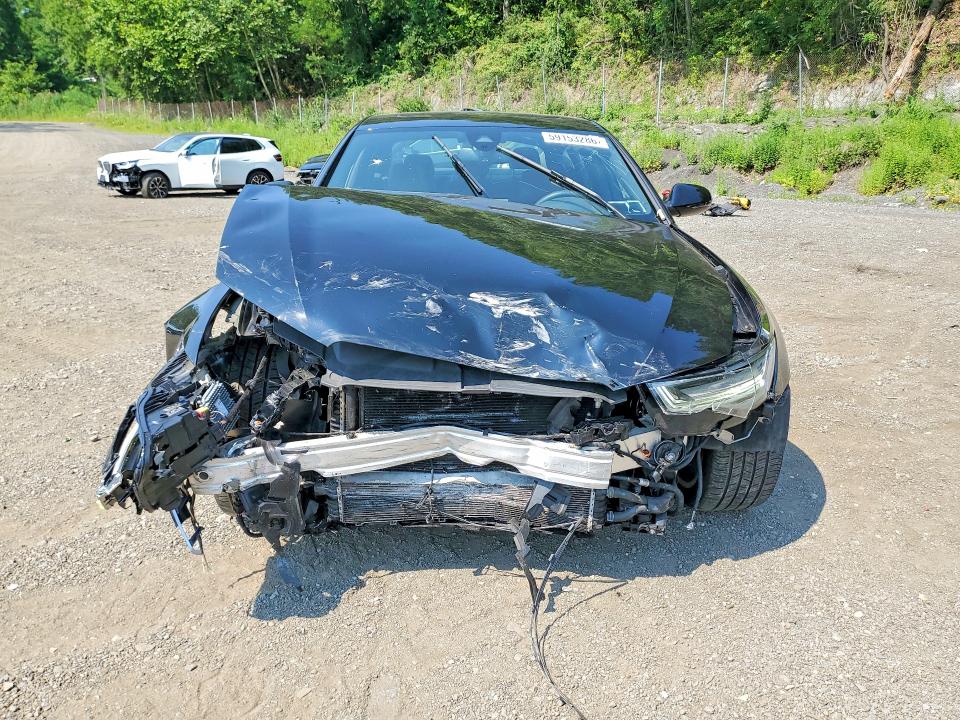 2018 Audi A6 VIN WAUG3AFC9JN068747 COPART salvage auction — FRONT END, Ny - Mv-907A Salvage Certificate, sold $2,850 on 2026-07-19 (photo 5)