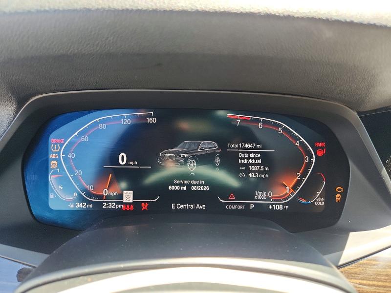 2019 BMW X5 VIN 5UXCR6C5XKLK88610 COPART salvage auction — MINOR DENT/SCRATCHES, CA - DIS/DLR/EXP ONLY CLEAN TITLE, sold $11,100 on 2026-07-30 (photo 9)