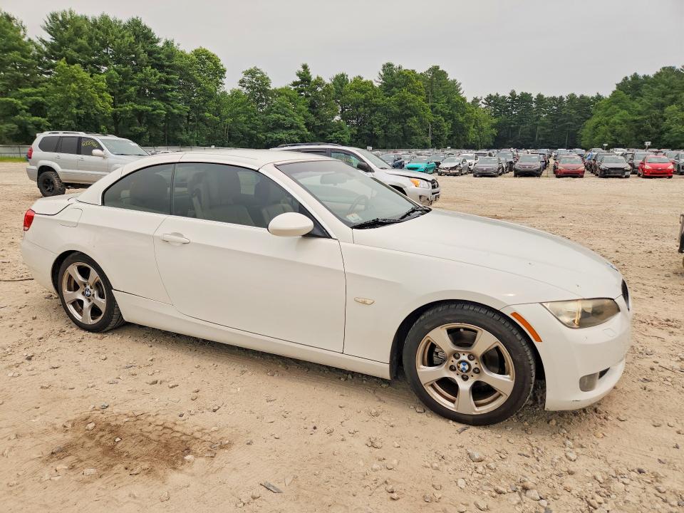 2009 BMW 3 series VIN WBAWR33559P461267 COPART salvage auction — REAR END, MA - CERT OF TITLE-RECONSTRCTD COLL, sold $750 on 2026-07-23 (photo 4)