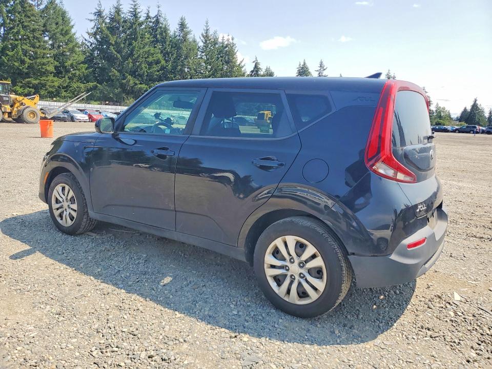 2020 Kia Soul VIN KNDJ23AU2L7052498 COPART salvage auction — REAR END, Salvage Title, sold $175 on 2026-07-28 (photo 2)