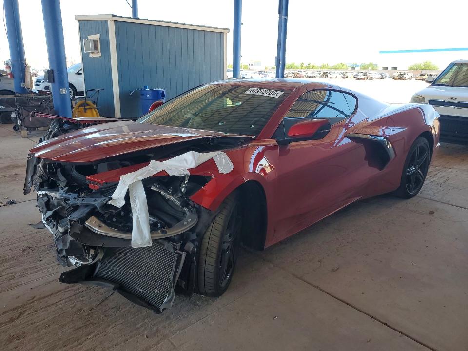 2025 Chevrolet Corvette VIN 1G1YA2D48S5113315 — COPART salvage auction photo