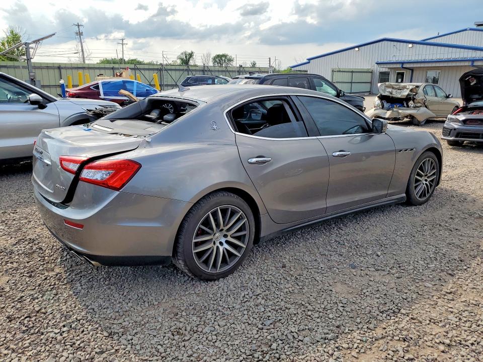 2016 Maserati Ghibli VIN ZAM57RTA6G1181115 COPART salvage auction — MECHANICAL, Ct - Certificate Of Title, sold $1,200 on 2026-07-27 (photo 3)