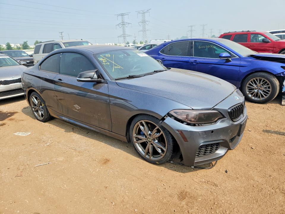 2015 BMW M2 VIN WBA1J7C51FV358248 COPART salvage auction — FRONT END, Il - Salvage Certificate, sold $1,700 on 2026-08-11 (photo 4)