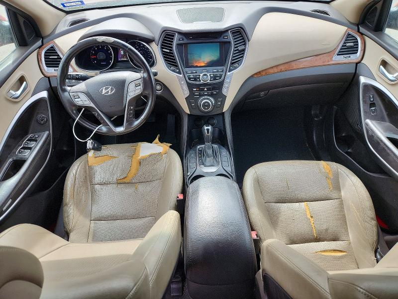 2013 Hyundai Santa fe VIN KM8SR4HF4DU024178 COPART salvage auction — MECHANICAL, TX - CERTIFICATE OF TITLE, sold $1,350 on 2026-07-10 (photo 8)