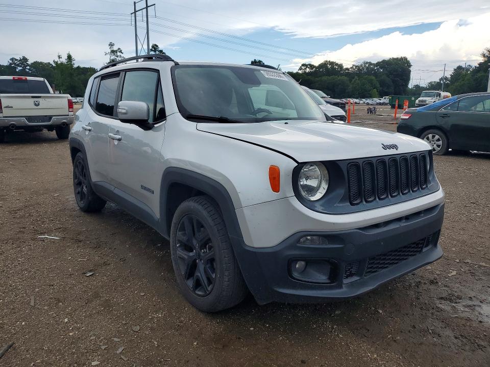 2017 Jeep Renegade VIN ZACCJABBXHPG16177 COPART salvage auction — REAR END, La - Cert Of Title-Salvage, sold $1,450 on 2026-08-07 (photo 4)