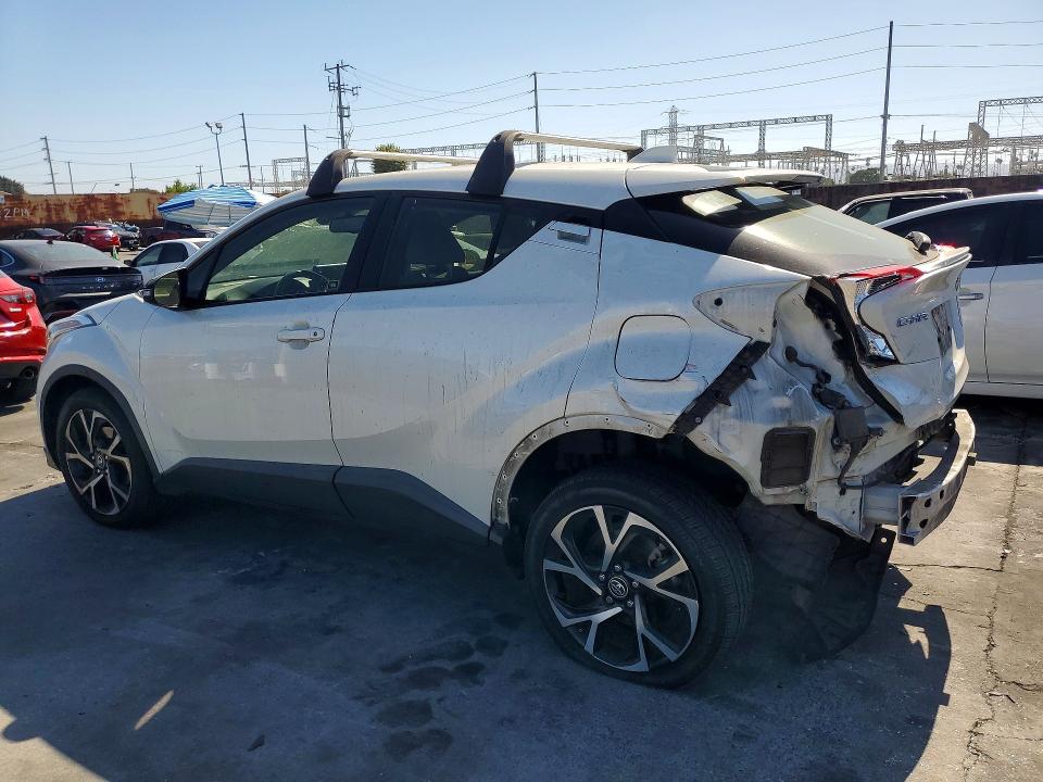 2019 Toyota C-hr VIN JTNKHMBX3K1012722 COPART salvage auction — REAR END, CA - SALVAGE CERTIFICATE, sold $4,100 on 2026-07-24 (photo 2)