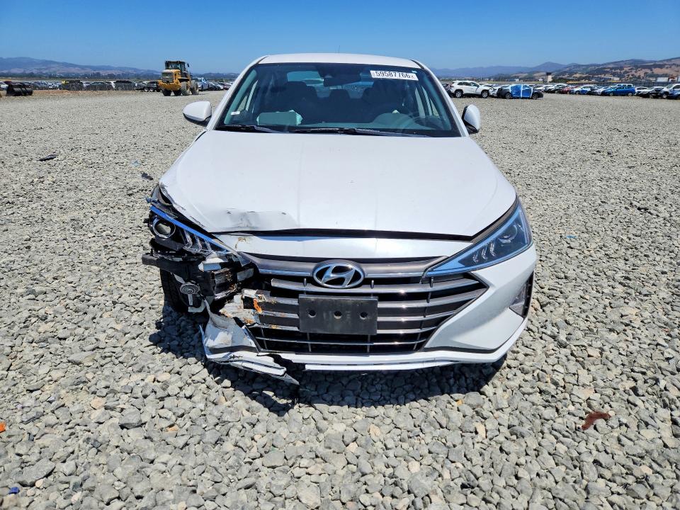 2020 Hyundai Elantra VIN 5NPD74LF0LH529024 COPART salvage auction — FRONT END, Ca - Salvage Certificate, sold $5,400 on 2026-07-30 (photo 5)