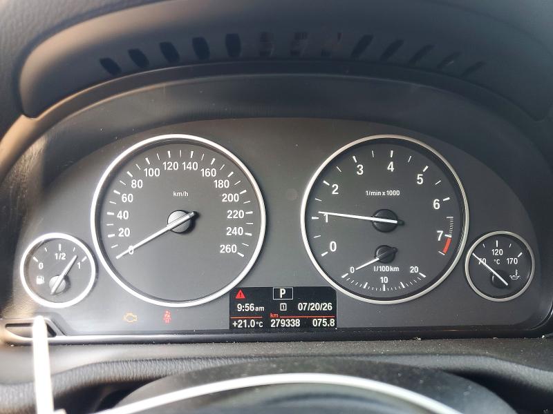 2013 BMW X3 VIN 5UXWX9C59D0A22975 COPART salvage auction — REJECTED REPAIR, On - Permit No Brand - Unfit, sold $275 on 2026-07-30 (photo 9)