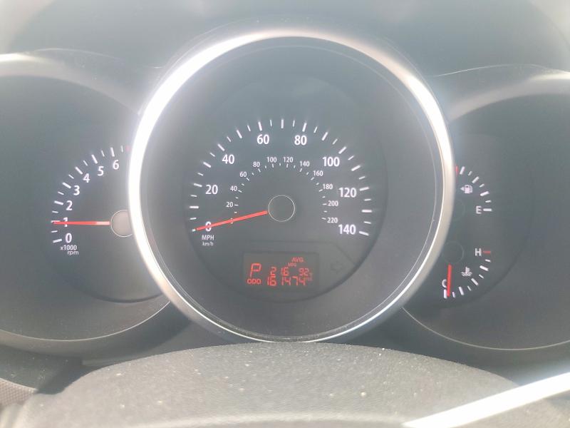 2013 Kia Soul VIN KNDJT2A64D7485993 COPART salvage auction — FRONT END, NY - MV-907A SALVAGE CERTIFICATE, sold $350 on 2026-07-28 (photo 9)