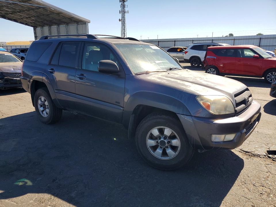 2004 Toyota 4runner VIN JTEZU14R340040844 COPART salvage auction — REAR END, CA - DIS/DLR/EXP APP FOR DUP CLEAN, sold $2,200 on 2026-08-17 (photo 4)