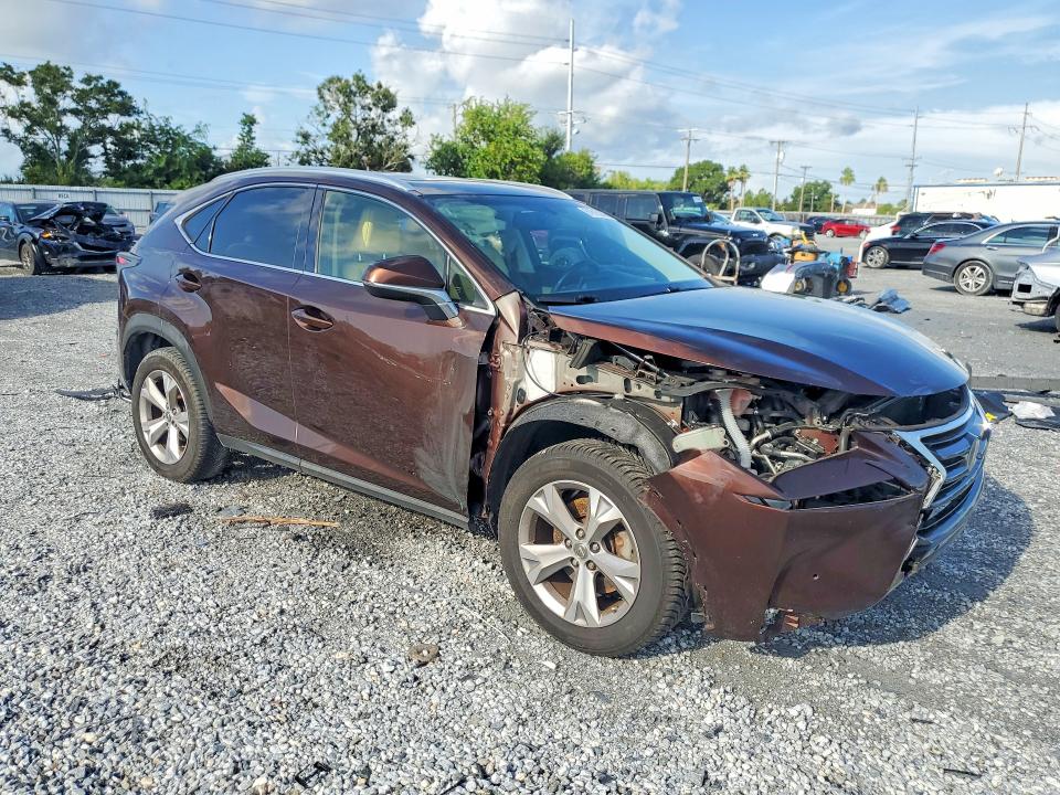 2017 Lexus Nx VIN JTJYARBZ4H2070551 COPART salvage auction — FRONT END, Fl - Cert Of Title Slvg Rebuildable, sold $3,100 on 2026-07-28 (photo 4)